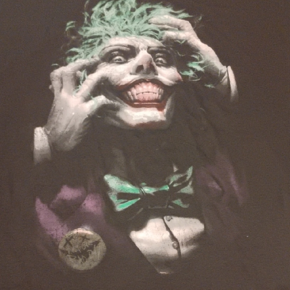 Batman Joker Painting with Green and Purple Halloween 5xl